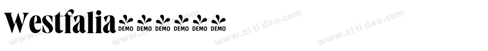 Westfalia字体转换