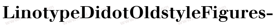 LinotypeDidotOldstyleFigures字体转换