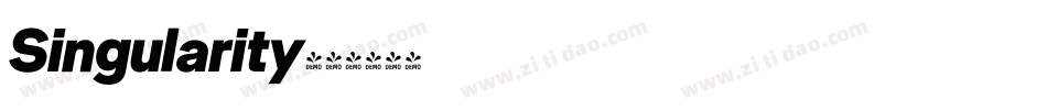 Singularity字体转换