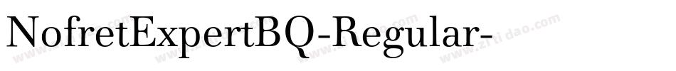 NofretExpertBQ-Regular字体转换