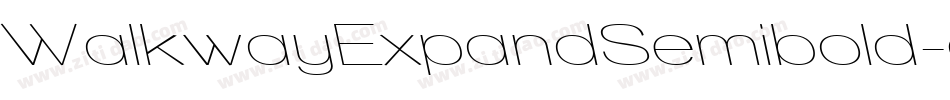 WalkwayExpandSemibold-qo6x字体转换 WalkwayExpandSemibold-qo6x字体转换