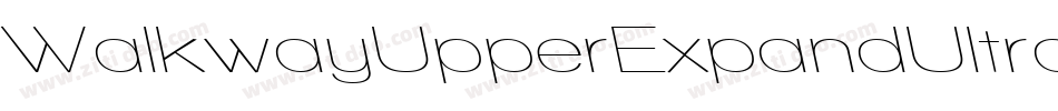 WalkwayUpperExpandUltra-AG9x字体转换