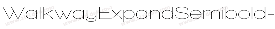 WalkwayExpandSemibold-qo6x字体转换 WalkwayExpandSemibold-qo6x字体转换