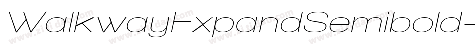 WalkwayExpandSemibold-qo6x字体转换 WalkwayExpandSemibold-qo6x字体转换