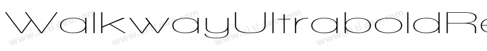 WalkwayUltraboldRevoblique-6ydM字体转换