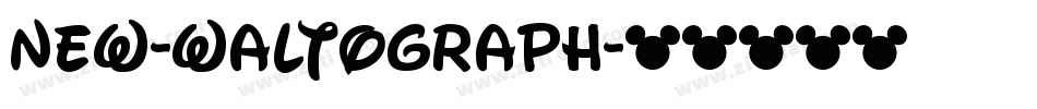 New-Waltograph字体转换