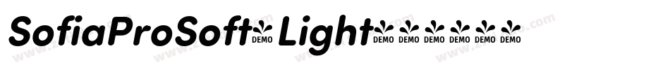 SofiaProSoft-Light字体转换