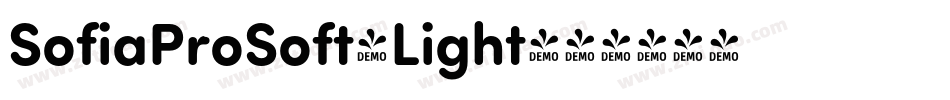 SofiaProSoft-Light字体转换