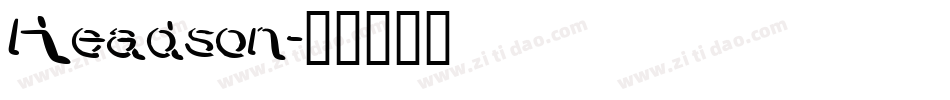 Headson字体转换