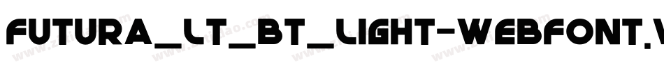 futura_lt_bt_light-webfont.woff字体转换