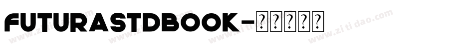 futurastdbook字体转换
