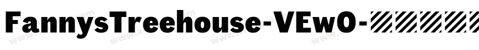 FannysTreehouse-VEw0字体转换