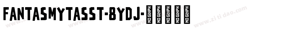 FantasmytasSt-8YDJ字体转换