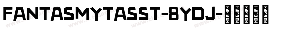 FantasmytasSt-8YDJ字体转换