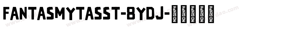 FantasmytasSt-8YDJ字体转换