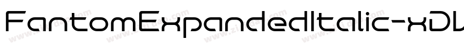 FantomExpandedItalic-xDVK字体转换
