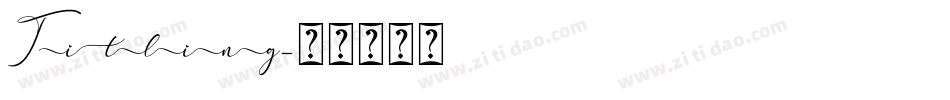 Titling字体转换