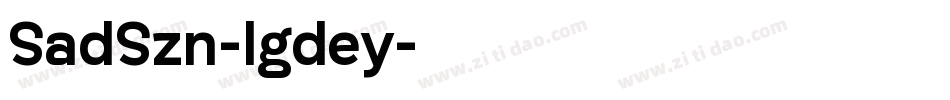SadSzn-lgdey字体转换