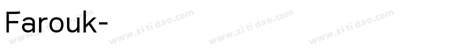Farouk字体转换