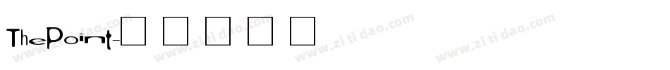 ThePoint字体转换