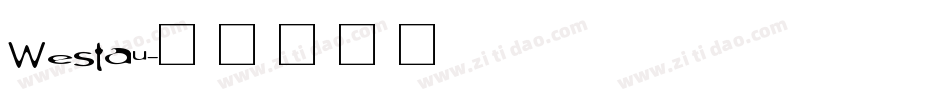 Westau字体转换