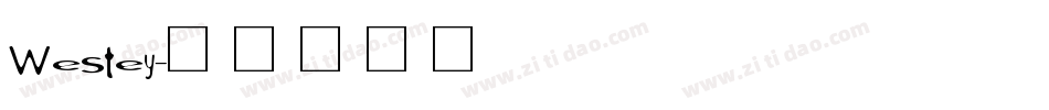 Westey字体转换