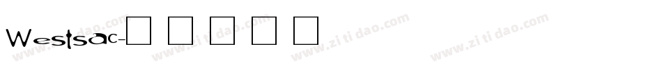 Westsac字体转换