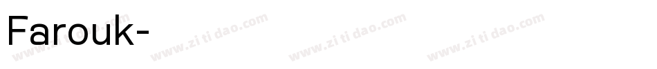Farouk字体转换
