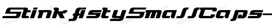 StinkfistySmallCaps-V40B字体转换