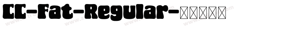 CC-Fat-Regular字体转换