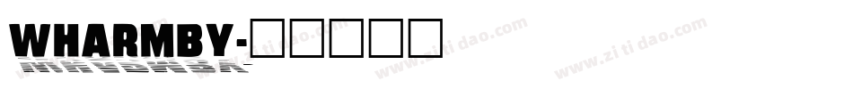 Wharmby字体转换