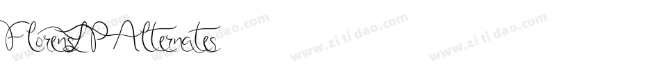 FlorensLPAlternates字体转换