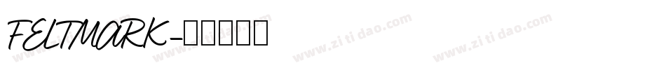 FELTMARK字体转换