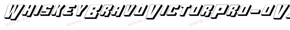 WhiskeyBravoVictorPro-oVXq字体转换