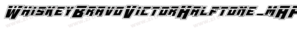 WhiskeyBravoVictorHalftone-mAPV字体转换 WhiskeyBravoVictorHalftone-mAPV字体转换