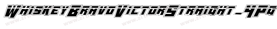 WhiskeyBravoVictorStraight-4PgY字体转换 WhiskeyBravoVictorStraight-4PgY字体转换