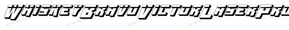 WhiskeyBravoVictorLaserPro-LlJy字体转换 WhiskeyBravoVictorLaserPro-LlJy字体转换