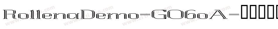 RollenaDemo-GO6oA字体转换