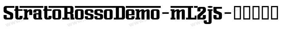 StratoRossoDemo-mL2j5字体转换