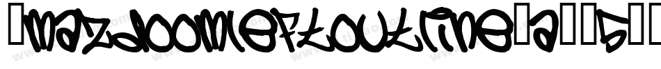 Amazdoomleftoutline-aAB5字体转换