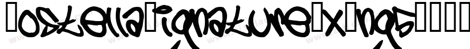 CostellaSignature-x3ng5字体转换