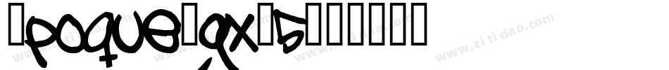 Epoque-gxP5字体转换