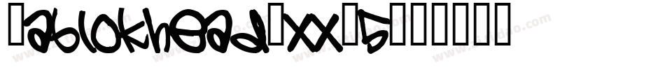 Kablokhead-xxY5字体转换