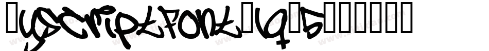 Myscriptfont-lqR5字体转换