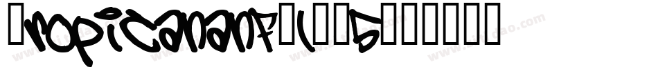 Tropicananf-lVY5字体转换