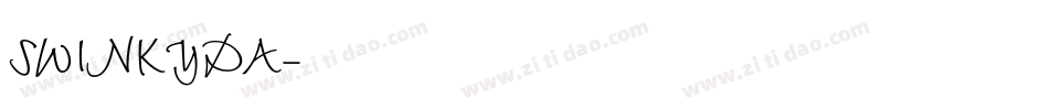 SWINKYDA字体转换