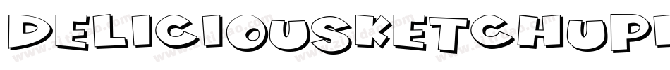 DeliciousKetchupItalic-qVR2字体转换