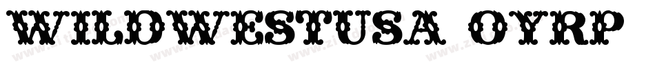WildWestUsa-OYrp字体转换