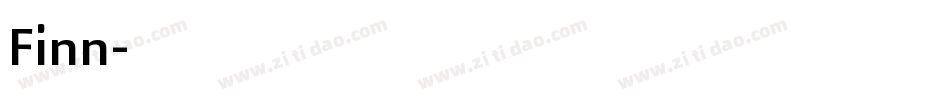 Finn字体转换