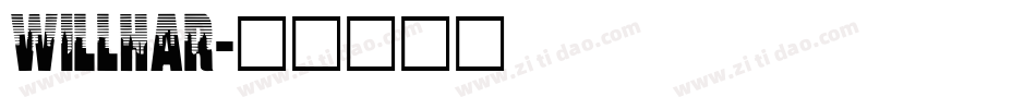 WILLHAR字体转换